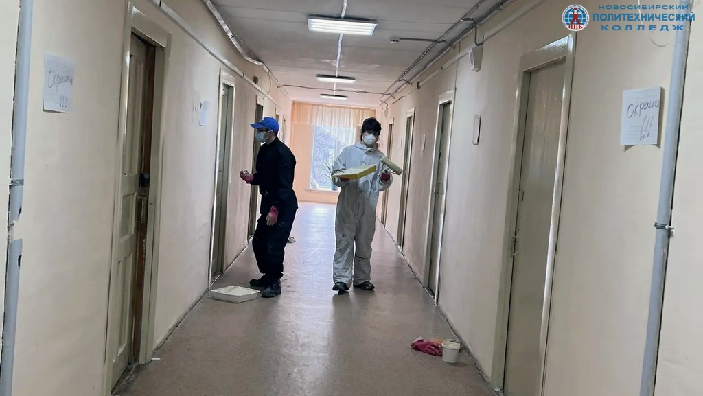  Профессионализм и уют: помощь студентов в ремонте общежития